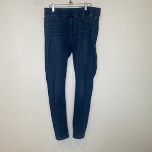 Liverpool Los Angeles Dark Blue Denim Jeggings EUC Sz 8/29 Skinny